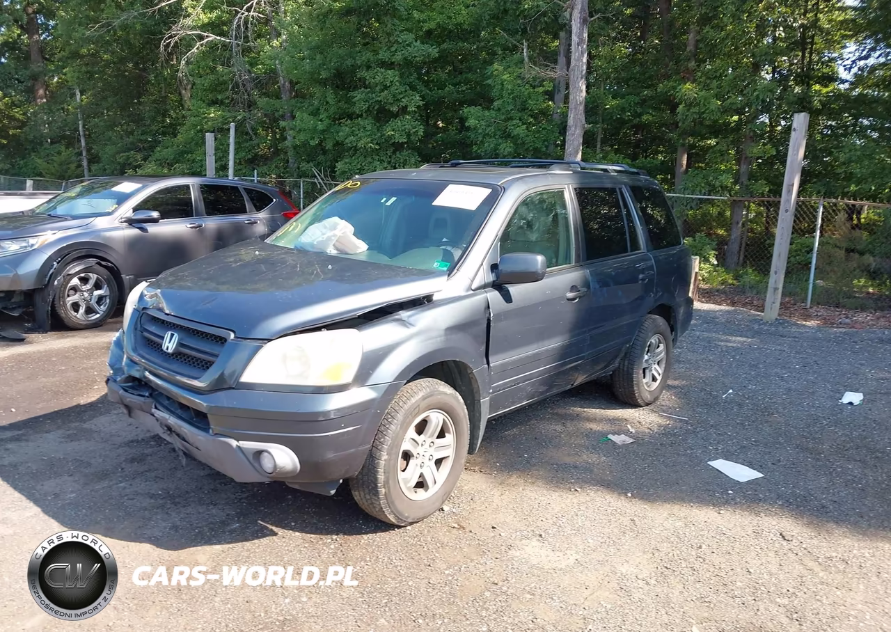 2005 Honda Pilot Ex-L VIN:5FNYF18655B050613 - 2