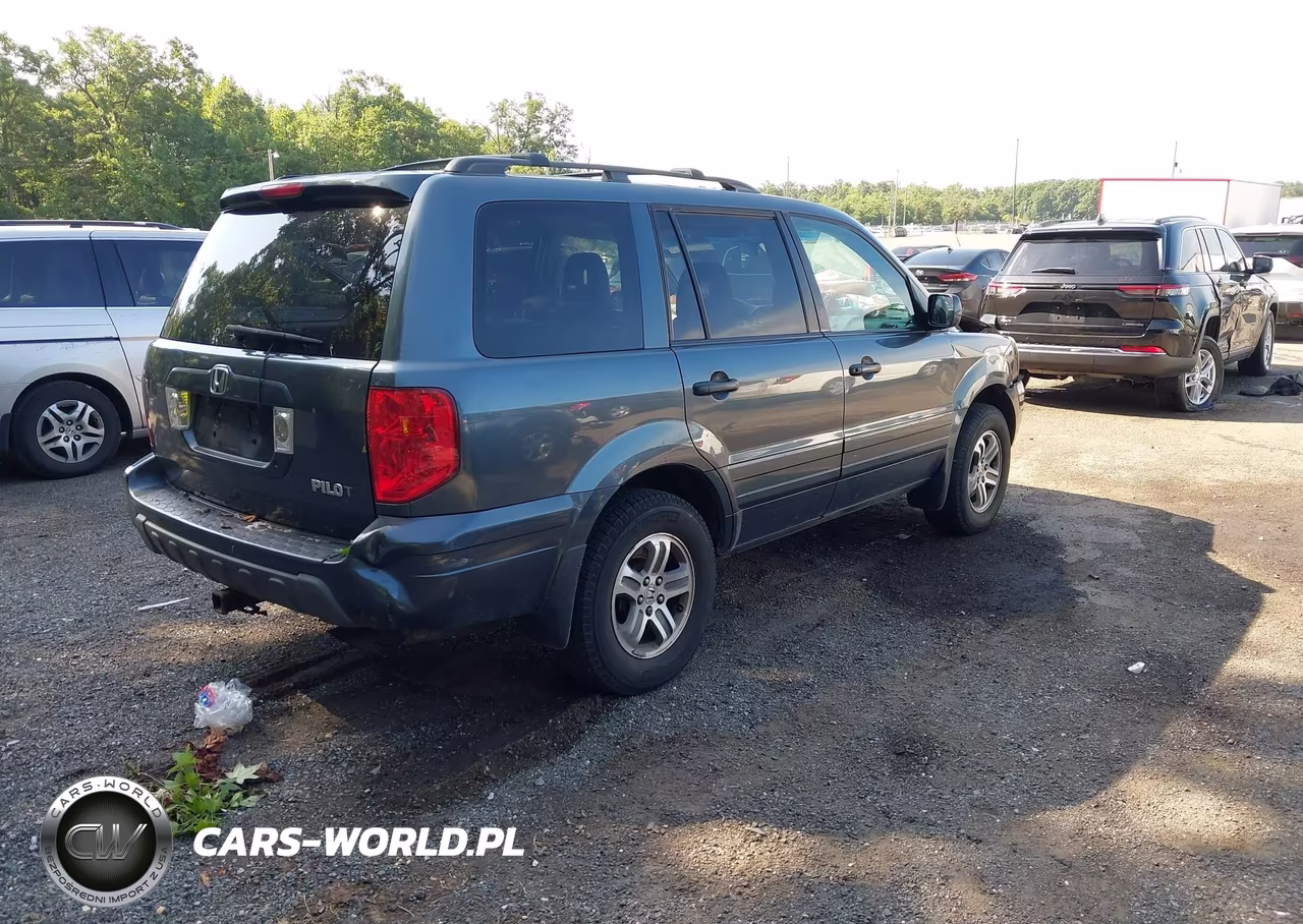 2005 Honda Pilot Ex-L VIN:5FNYF18655B050613 - 4