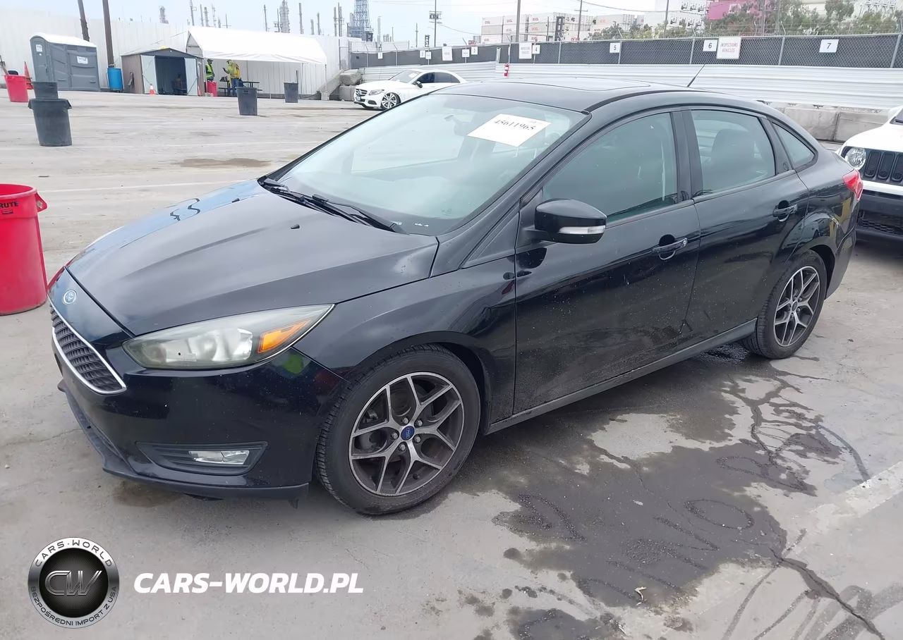 2018 Ford Focus Sel VIN:1FADP3H20JL270548 - 2