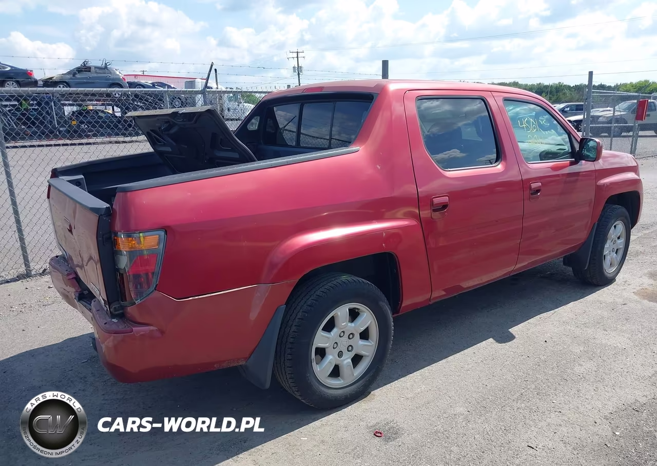 2006 Honda Ridgeline Rtl VIN:2HJYK16536H518772 - 4