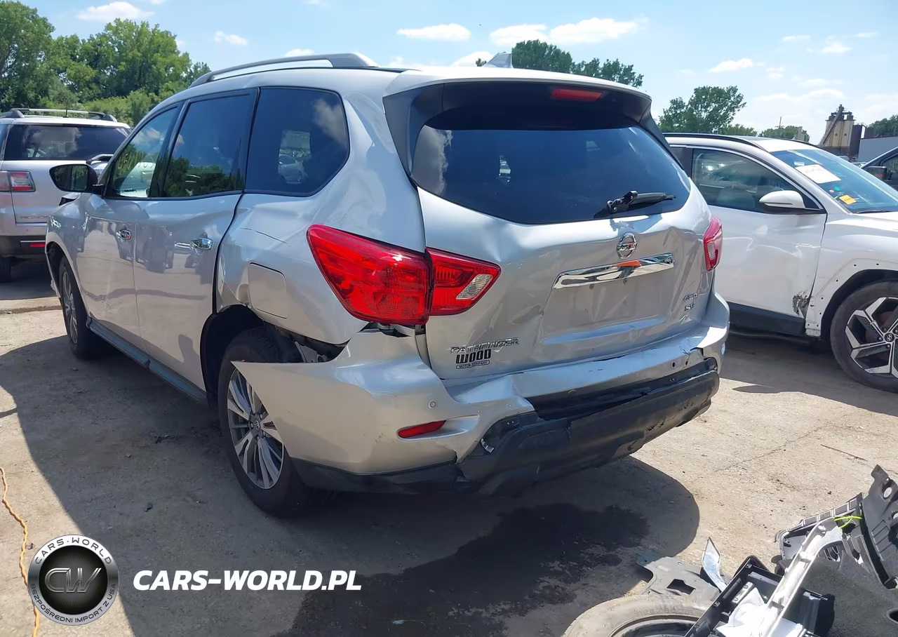 2019 Nissan Pathfinder Sv VIN:5N1DR2MM0KC617539 - 3