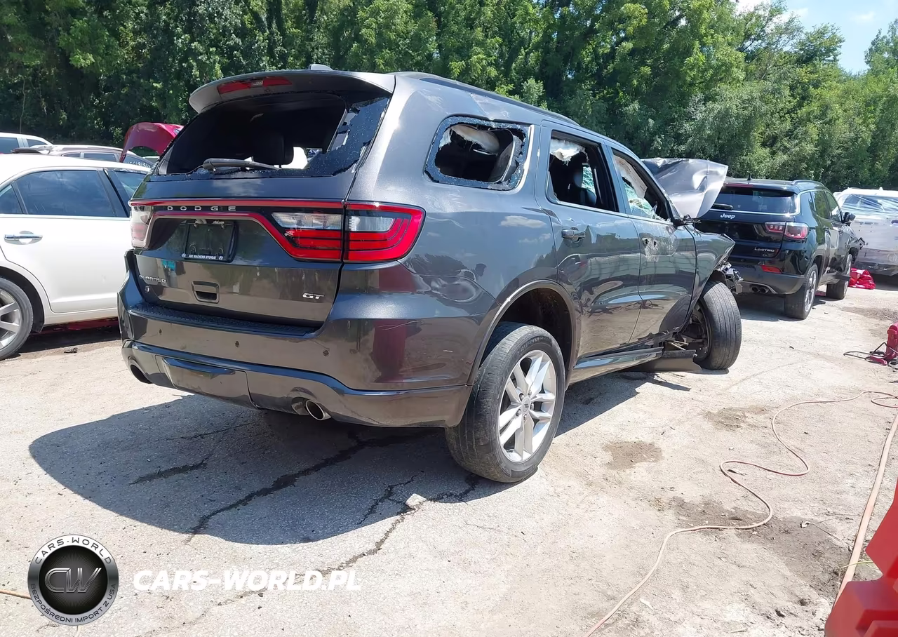 2021 Dodge Durango Gt Plus Awd VIN:1C4RDJDG7MC697020 - 4