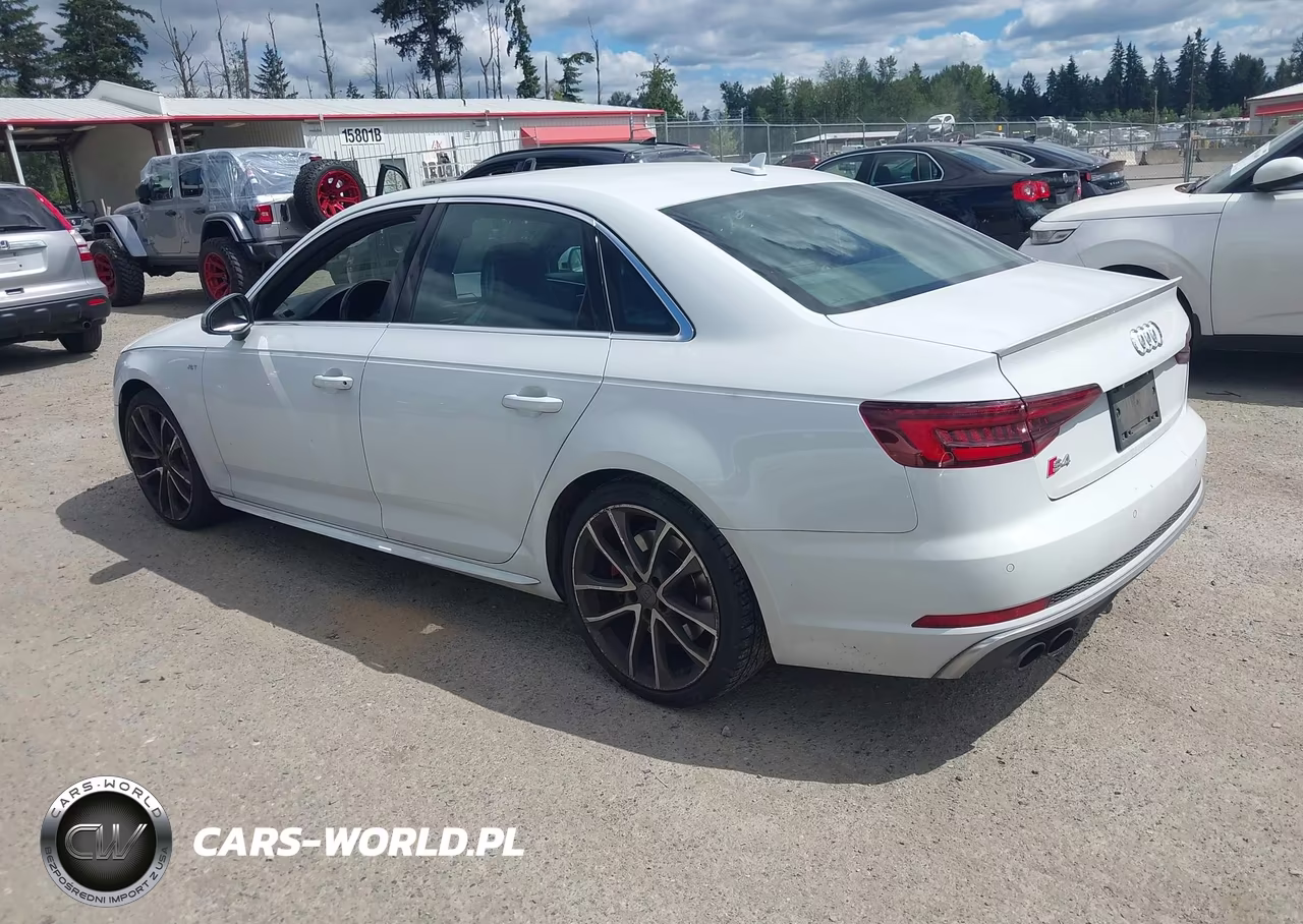 2018 Audi S4 3.0T Premium Plus VIN:WAUC4AF44JA009648 - 3