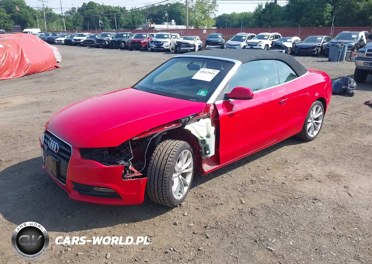 2013 Audi A5 2.0T Premium VIN:WAUAFAFHXDN012085 - 2