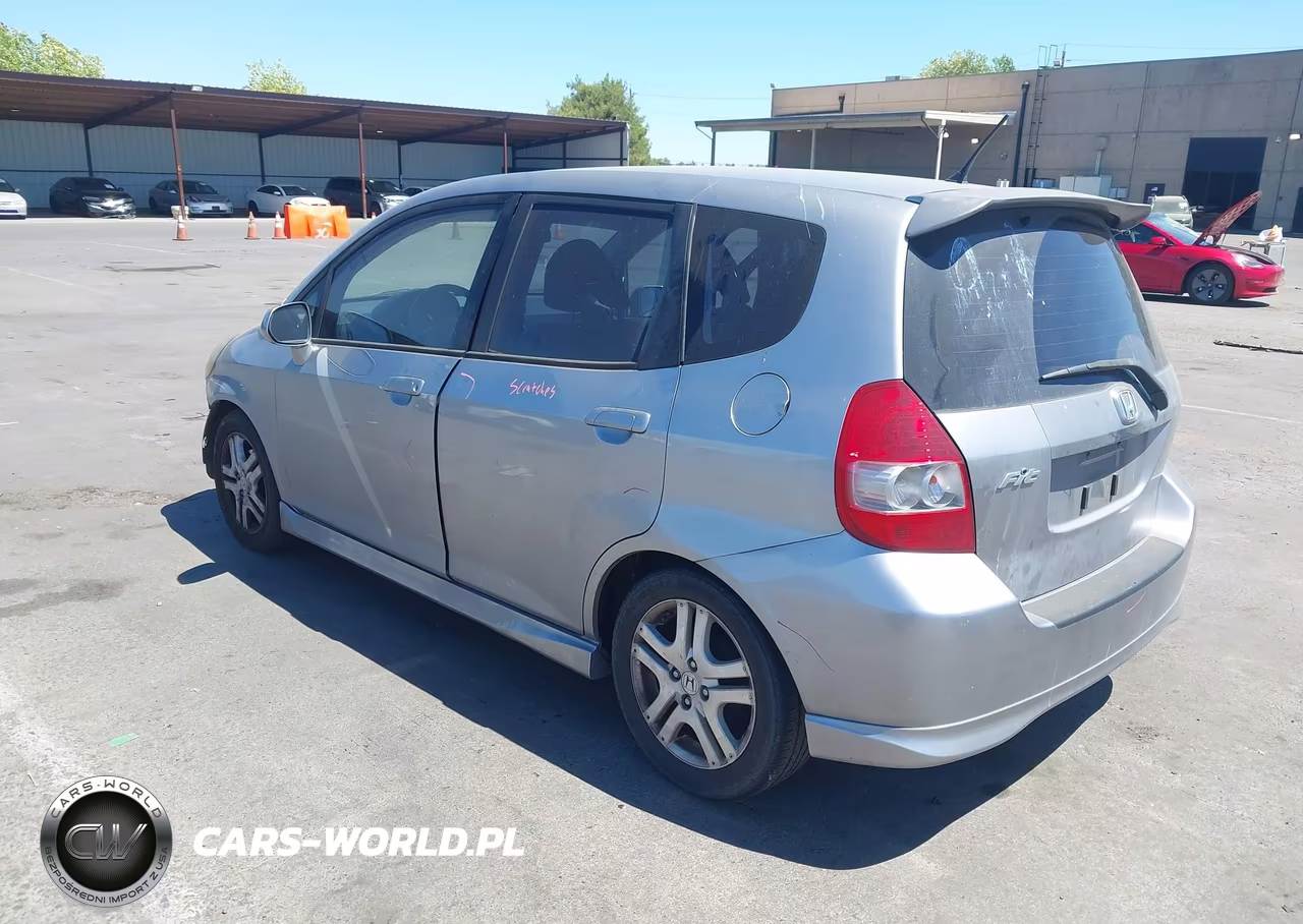 2008 Honda Fit Sport VIN:JHMGD38688S014708 - 3