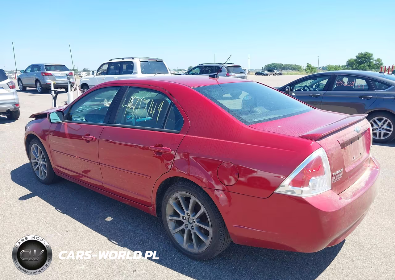 2008 Ford Fusion Se VIN:3FAHP07Z38R222441 - 3