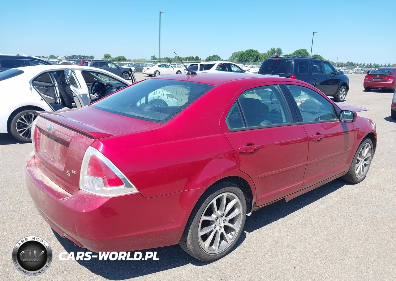 2008 Ford Fusion Se VIN:3FAHP07Z38R222441 - 4