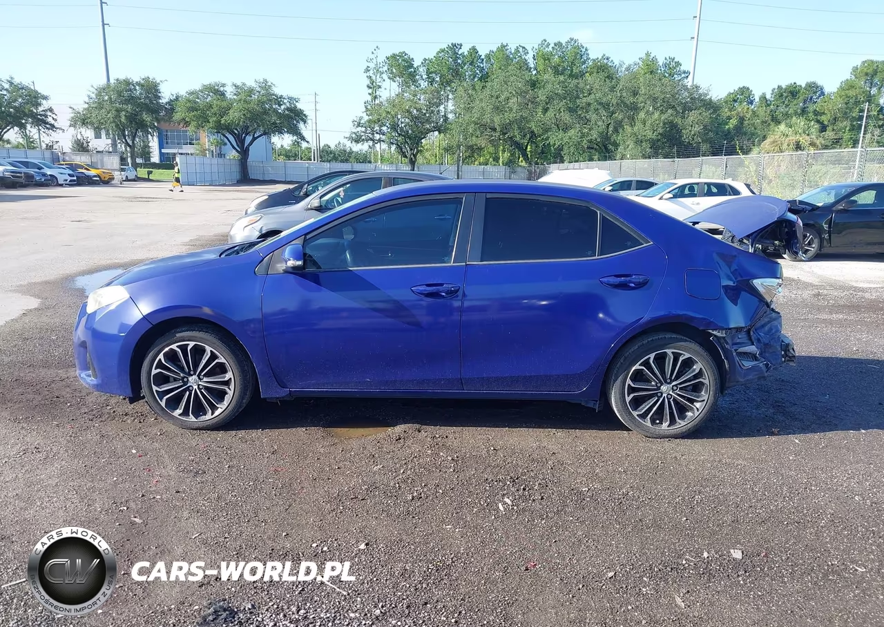 2015 Toyota Corolla S Plus VIN:5YFBURHE0FP309127 - 14