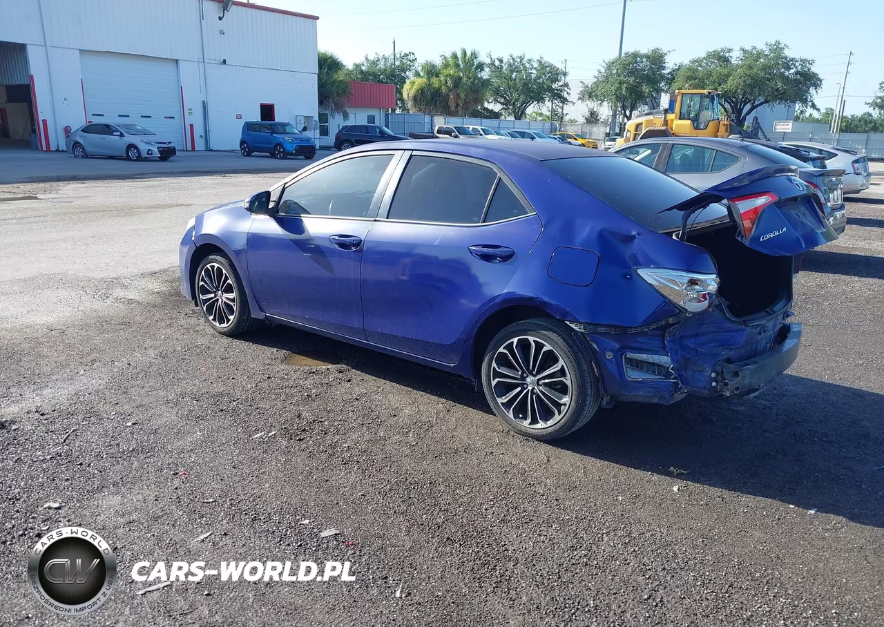 2015 Toyota Corolla S Plus VIN:5YFBURHE0FP309127 - 3