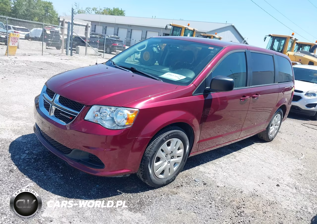 2018 Dodge Grand Caravan Se VIN:2C4RDGBG3JR262391 - 2
