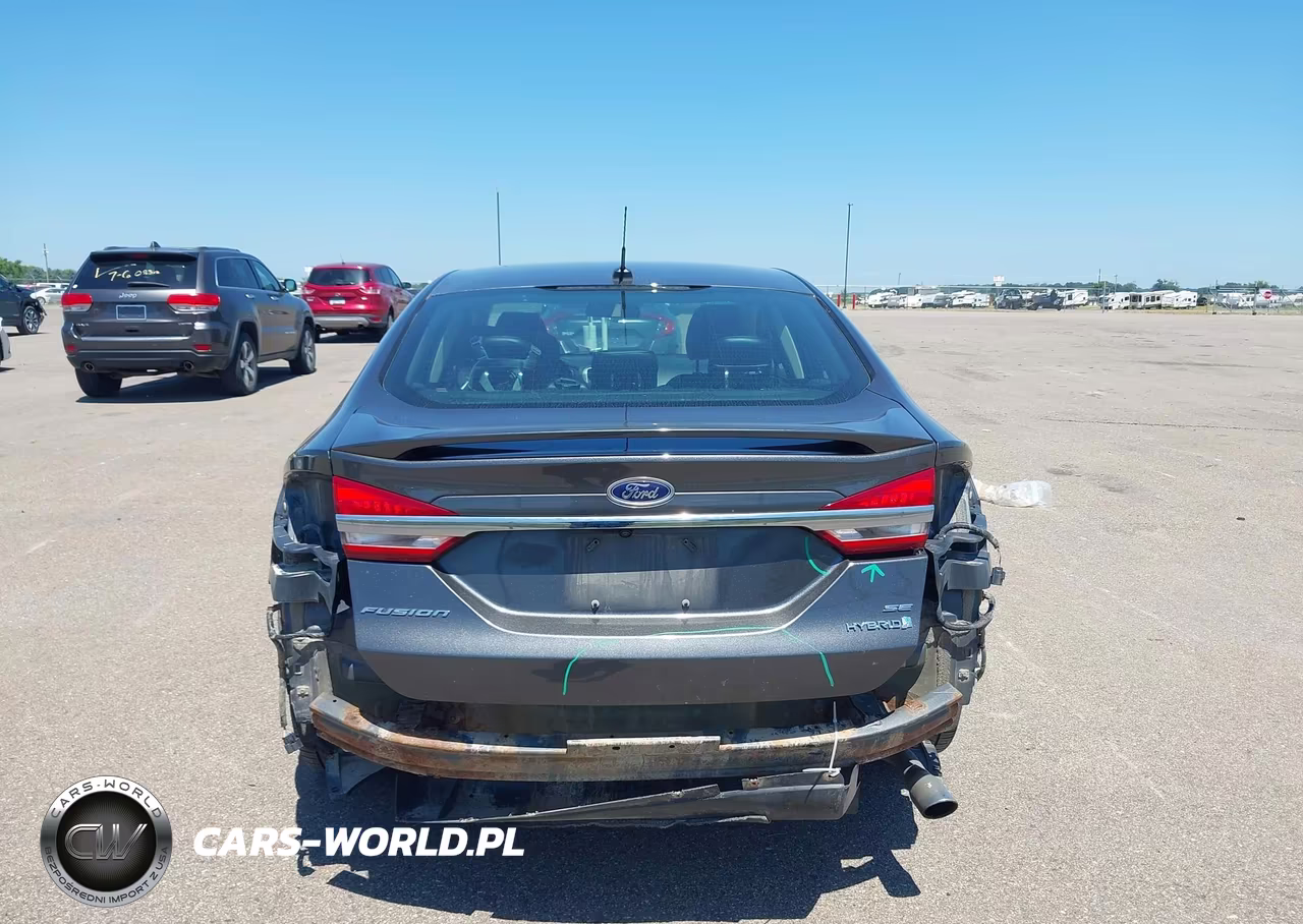 2017 Ford Fusion Hybrid Se VIN:3FA6P0LU6HR165430 - 16