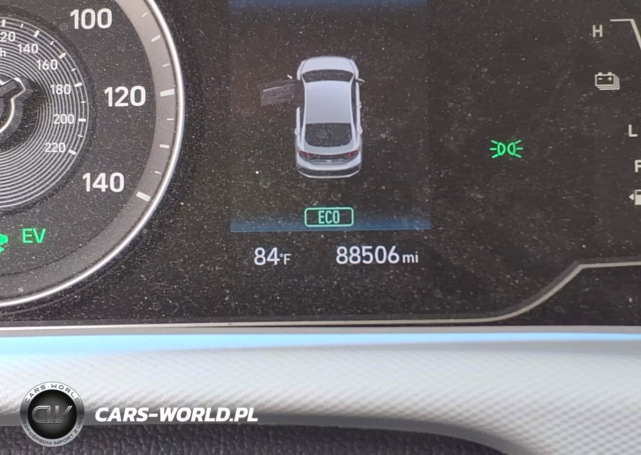 2020 Hyundai Ioniq Hybrid Blue VIN:KMHC65LC2LU217623 - 15