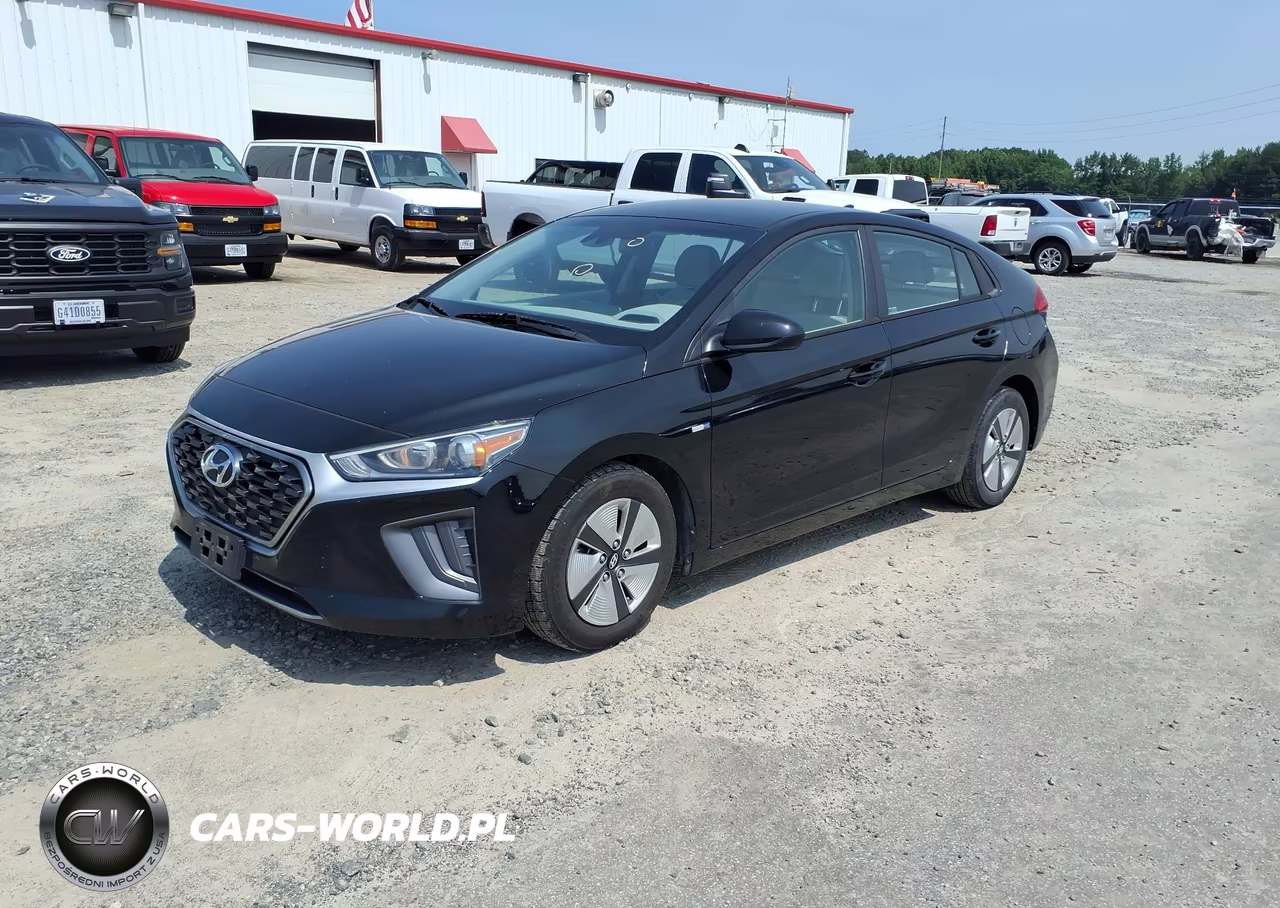 2020 Hyundai Ioniq Hybrid Blue VIN:KMHC65LC2LU217623 - 2