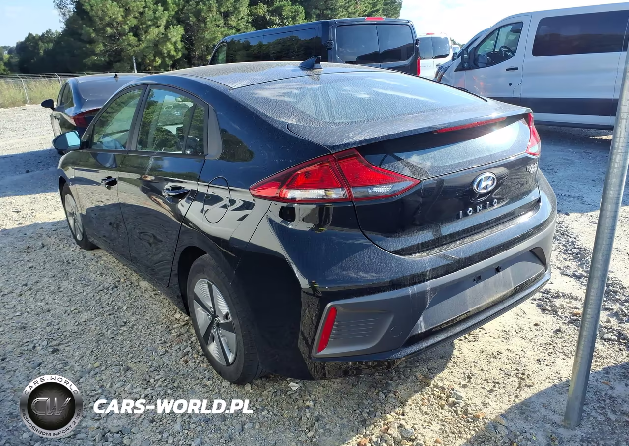 2020 Hyundai Ioniq Hybrid Blue VIN:KMHC65LC2LU217623 - 3