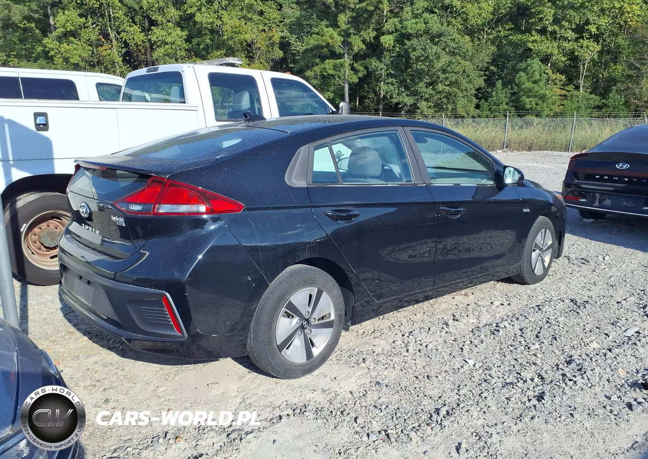 2020 Hyundai Ioniq Hybrid Blue VIN:KMHC65LC2LU217623 - 4