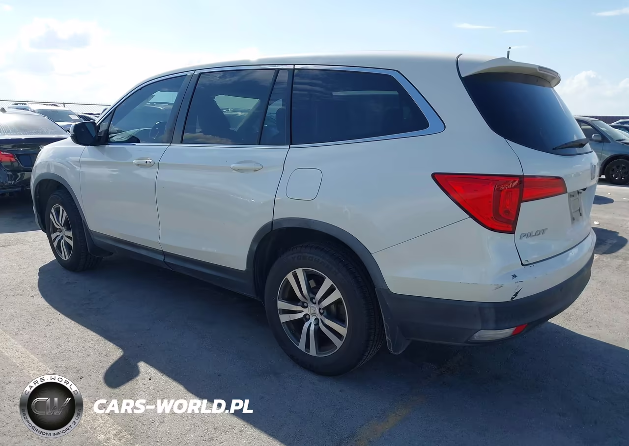 2017 Honda Pilot Ex-L VIN:5FNYF5H64HB013354 - 3