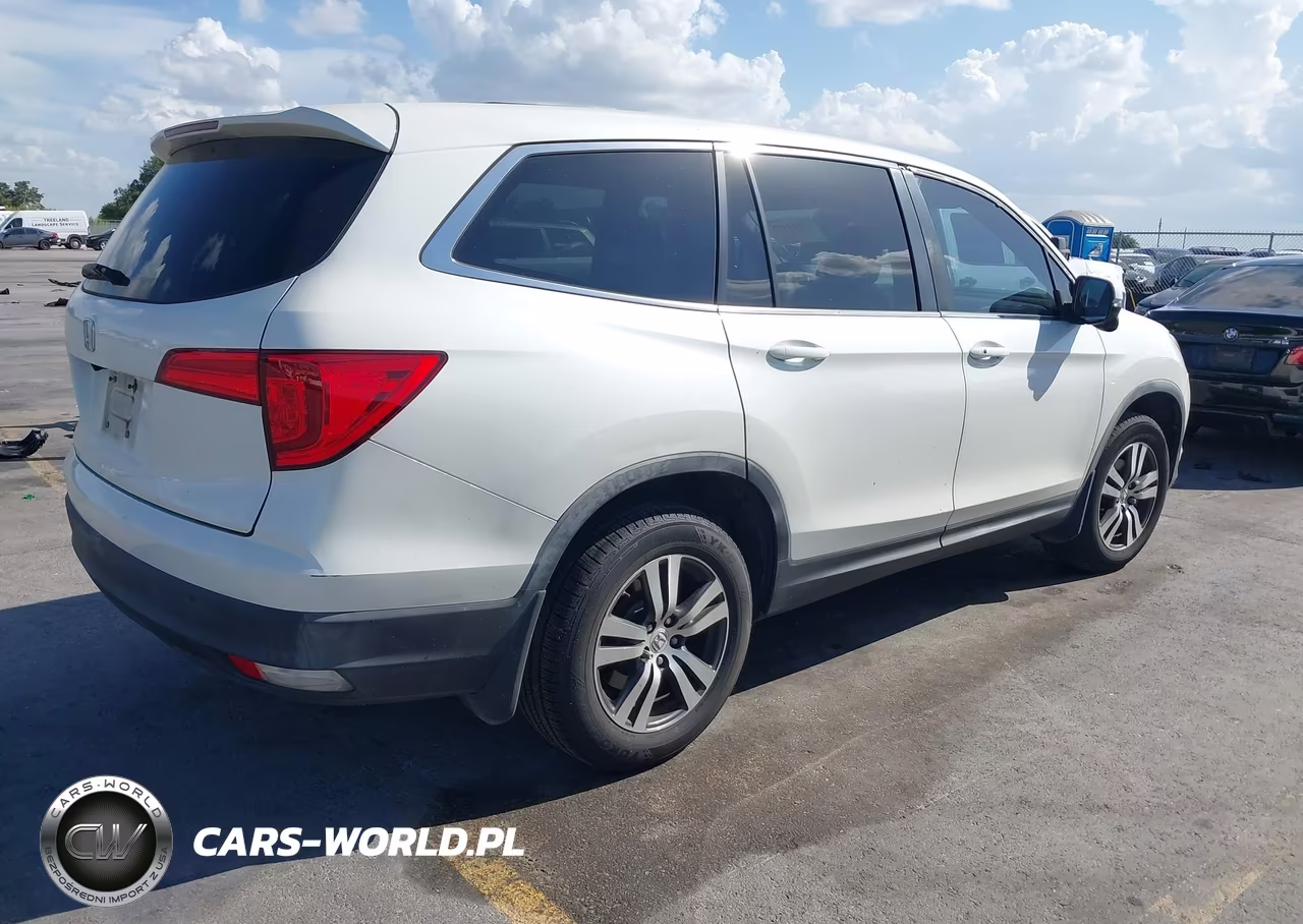 2017 Honda Pilot Ex-L VIN:5FNYF5H64HB013354 - 4