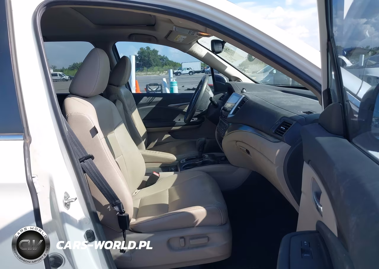 2017 Honda Pilot Ex-L VIN:5FNYF5H64HB013354 - 5