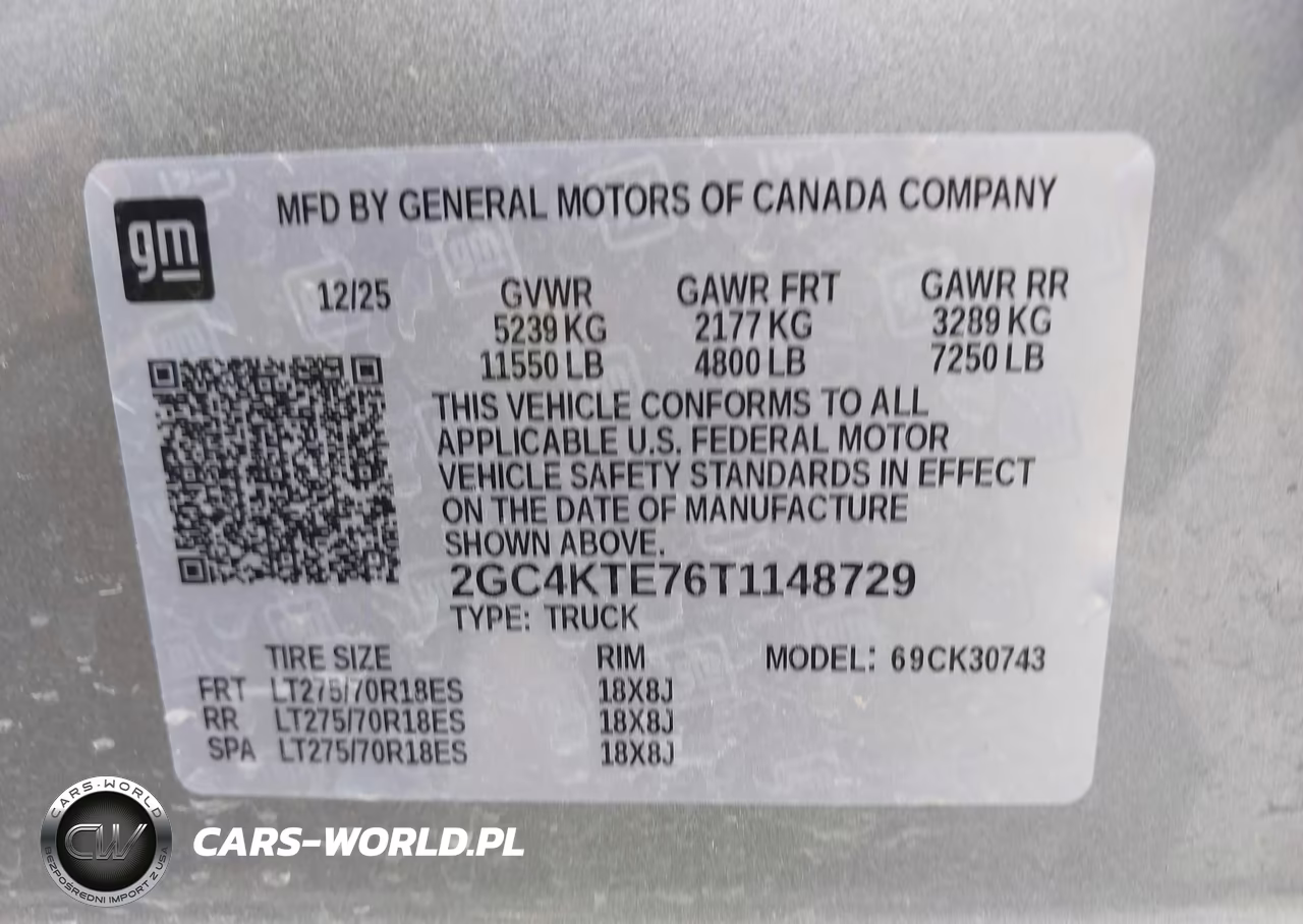 2026 Chevrolet Silverado 3500 Hd , Standard Bed, Lt, 4Wd VIN:2GC4KTE76T1148729 - 8