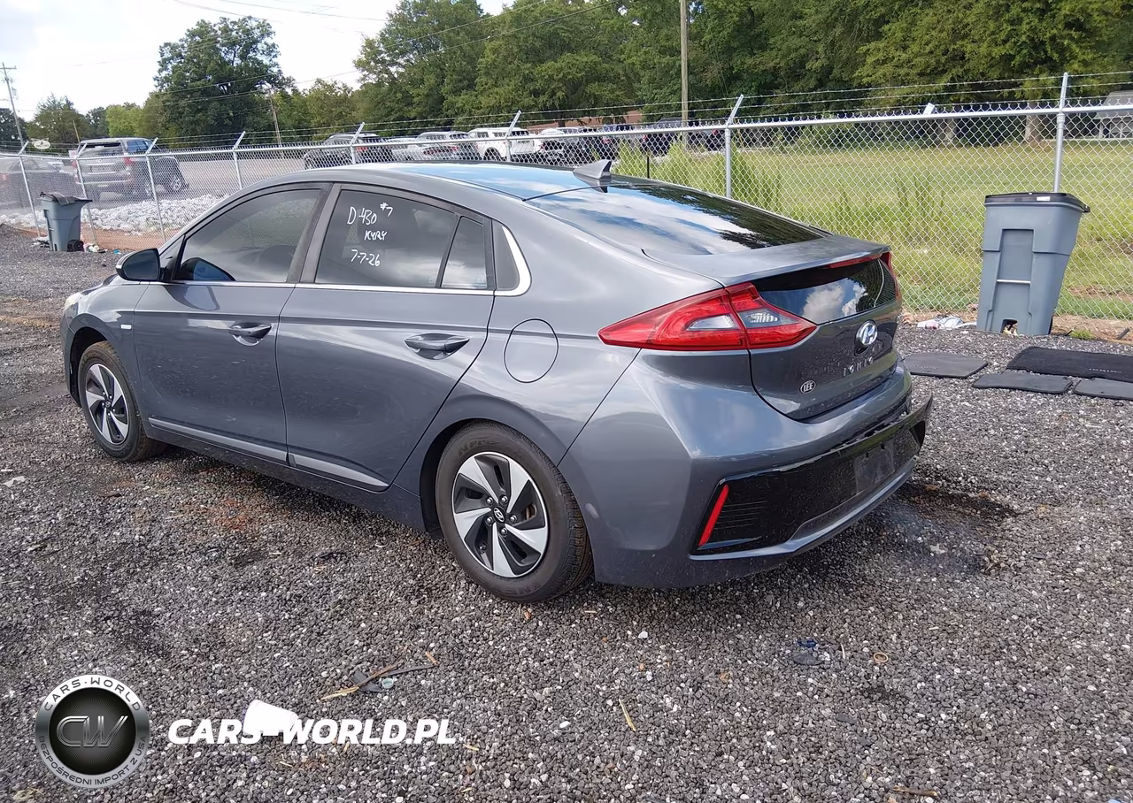 2018 Hyundai Ioniq Hybrid Sel VIN:KMHC75LC9JU062269 - 3