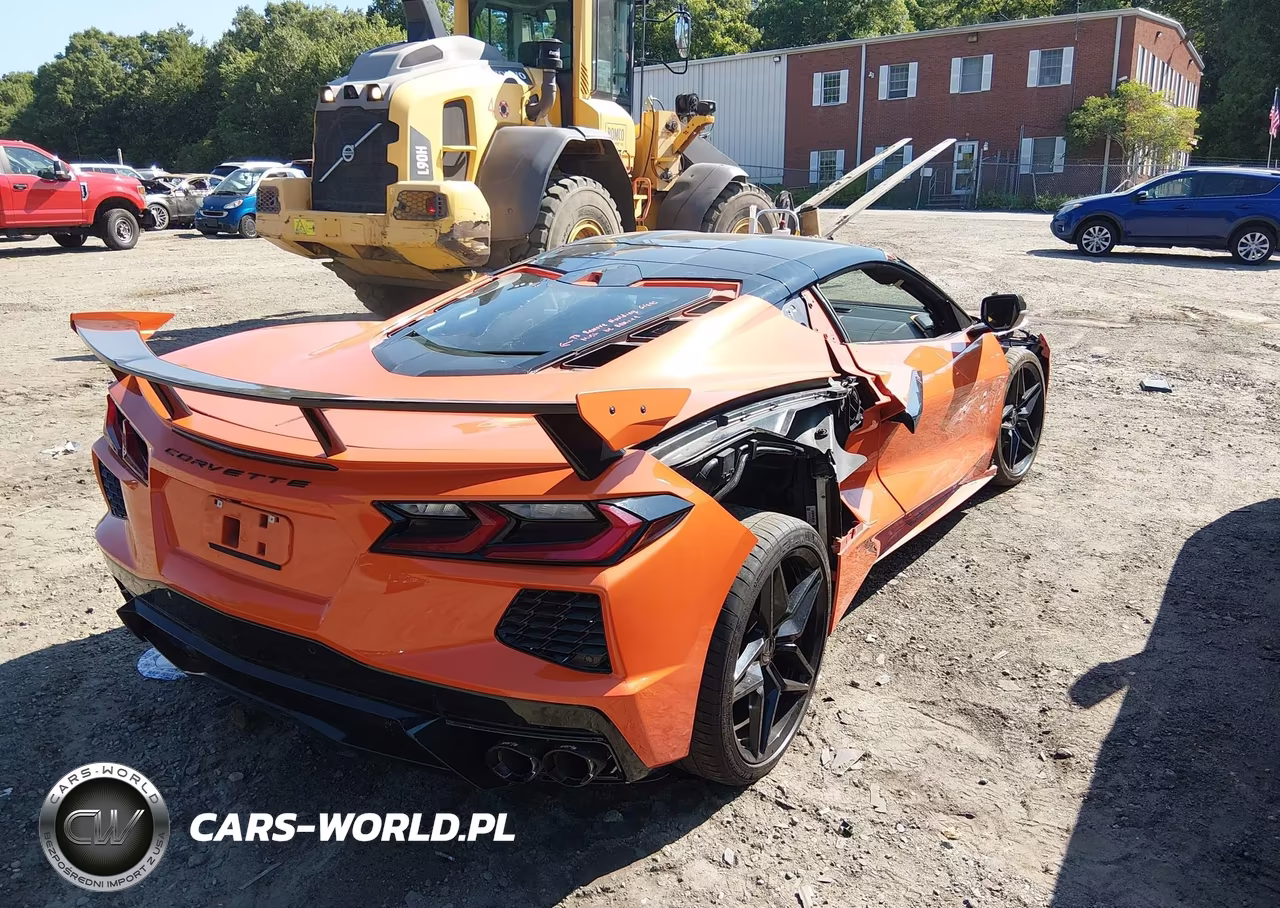 2020 Chevrolet Corvette Stingray Rwd 3Lt VIN:1G1Y82D45L5114578 - 4