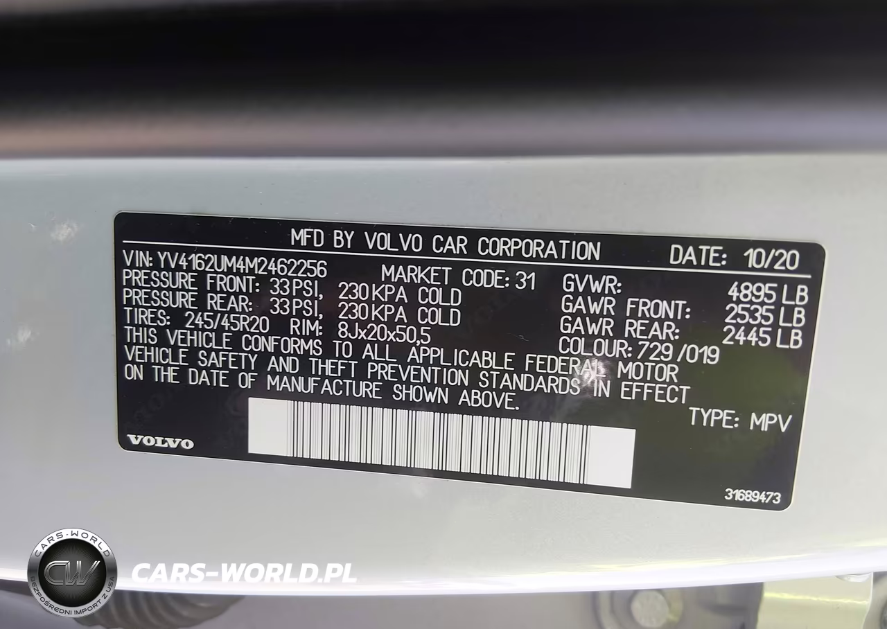2021 Volvo Xc40 T5 R-Design VIN:YV4162UM4M2462256 - 9