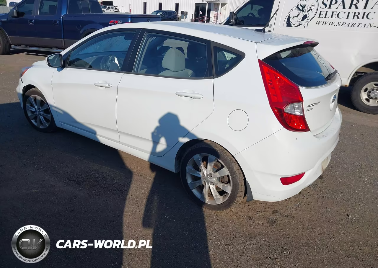 2012 Hyundai Accent Se VIN:KMHCU5AE0CU013607 - 3
