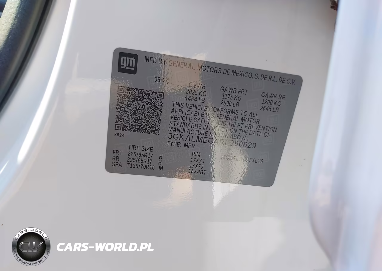 2024 GMC Terrain Fwd Sle VIN:3GKALMEG4RL390629 - 9