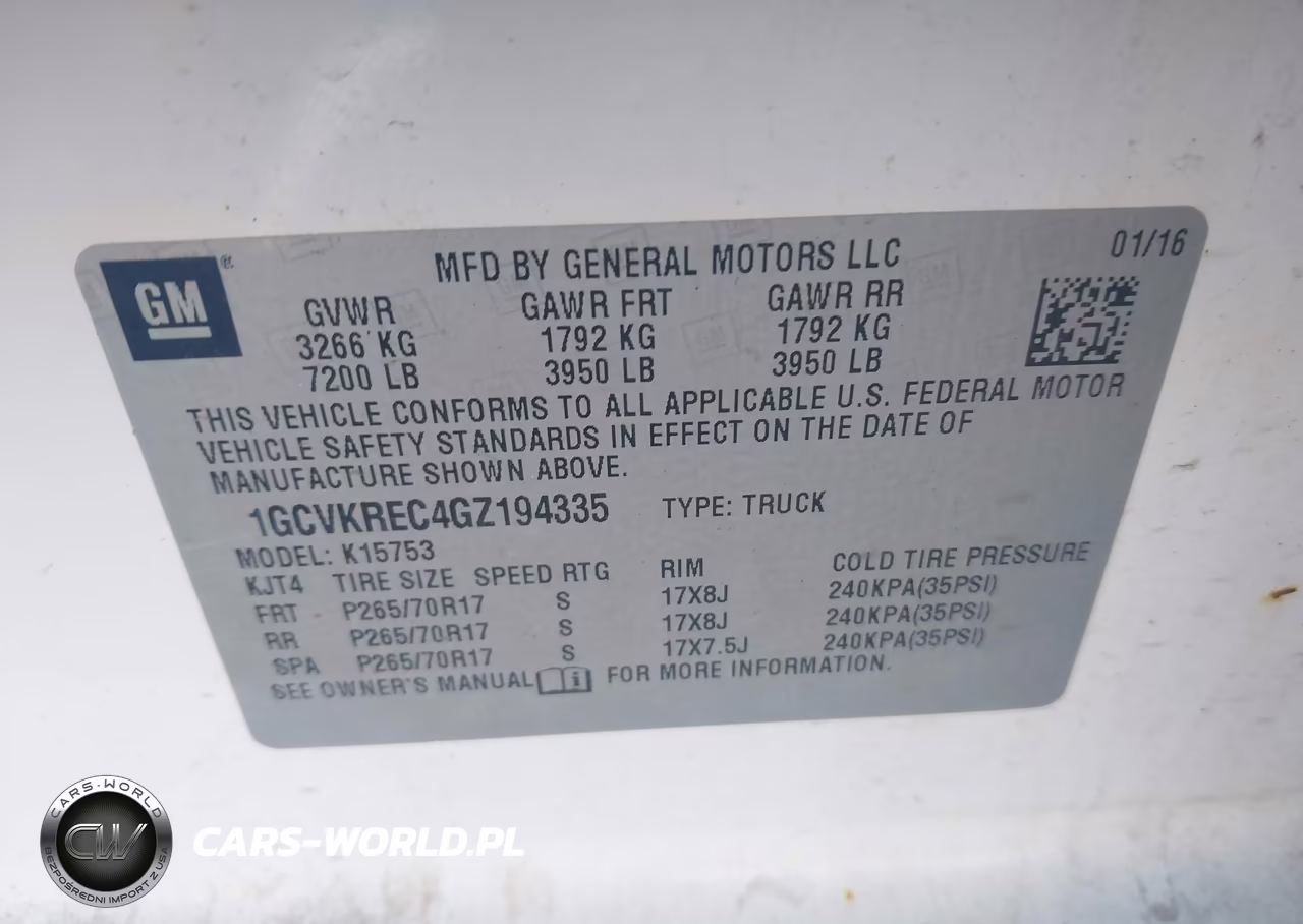 2016 Chevrolet Silverado 1500 Lt VIN:1GCVKREC4GZ194335 - 9