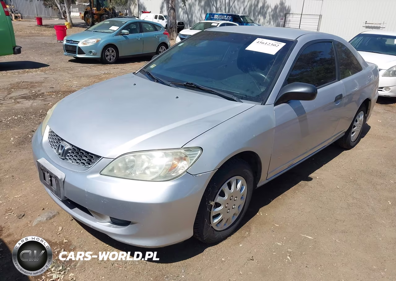 2004 Honda Civic Vp VIN:1HGEM22124L060718 - 2