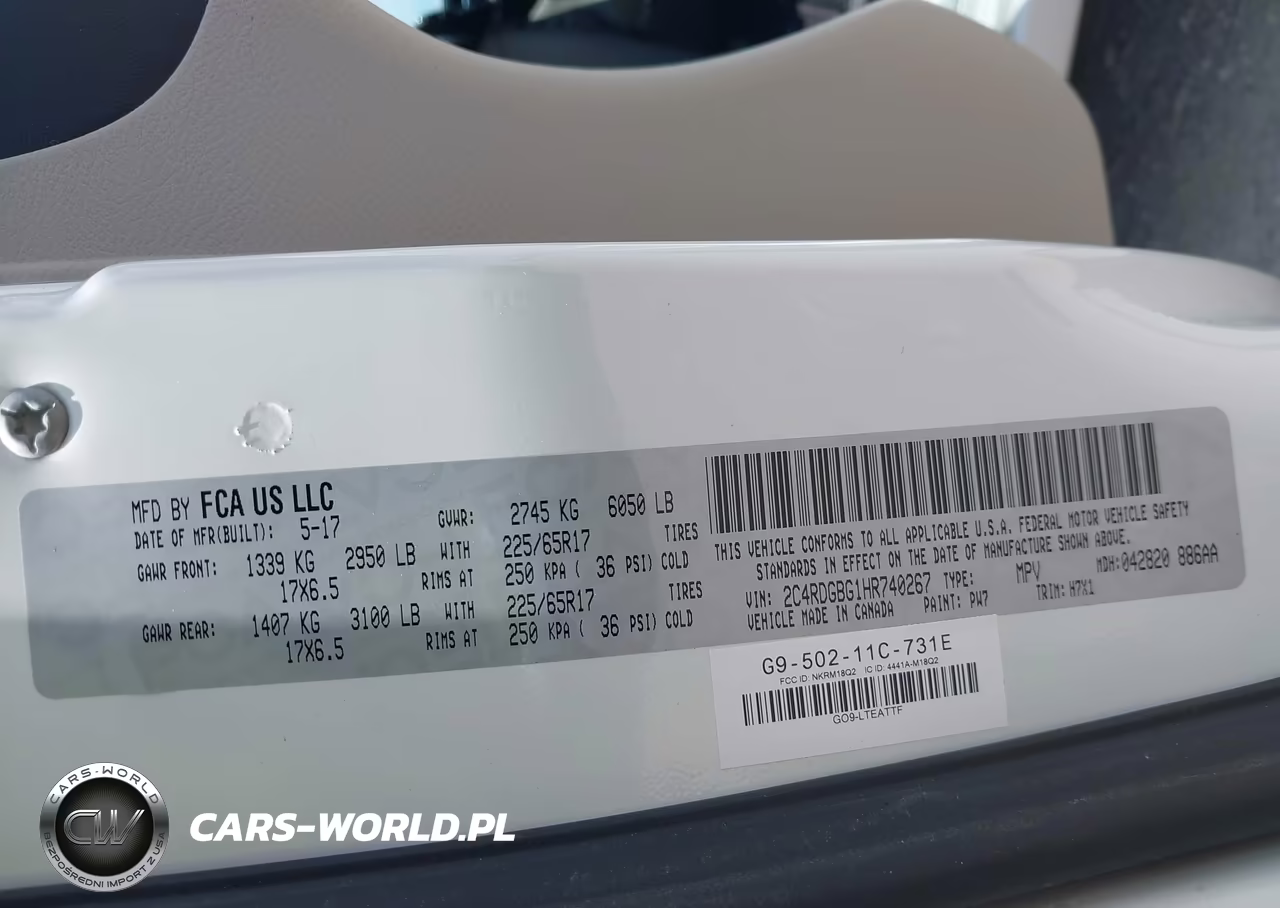 2017 Dodge Grand Caravan Se VIN:2C4RDGBG1HR740267 - 9