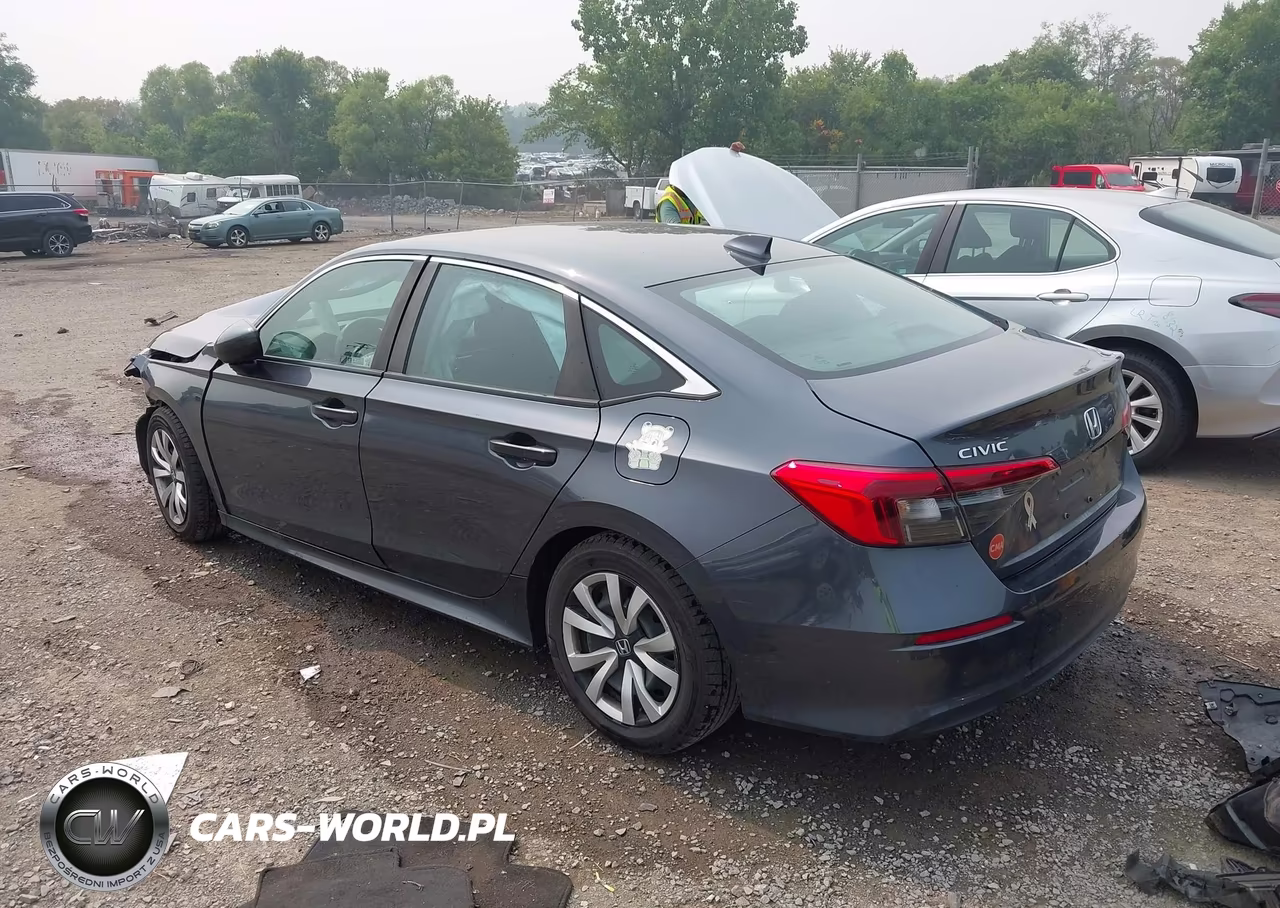 2023 Honda Civic Lx VIN:2HGFE2F20PH555201 - 3