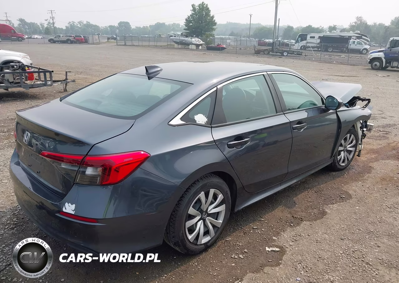 2023 Honda Civic Lx VIN:2HGFE2F20PH555201 - 4