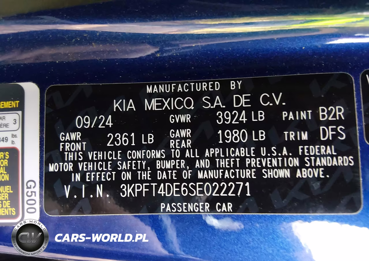 2025 Kia K4 Lxs VIN:3KPFT4DE6SE022271 - 9