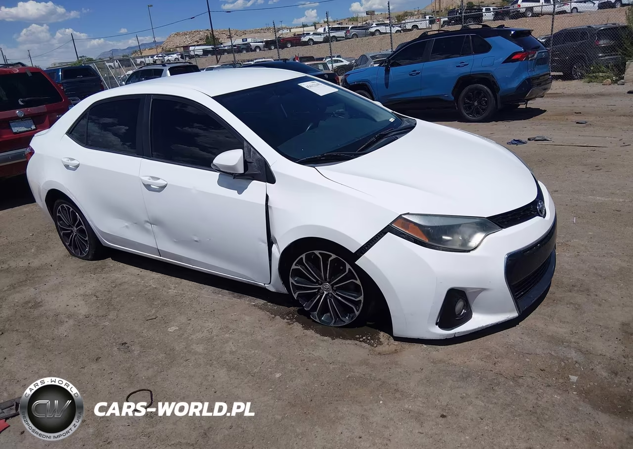 2016 Toyota Corolla S Plus