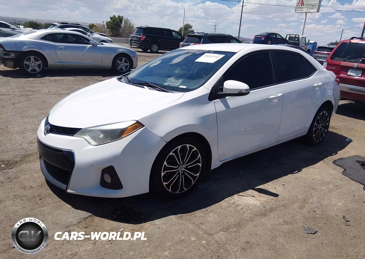 2016 Toyota Corolla S Plus VIN:2T1BURHE9GC608763 - 2