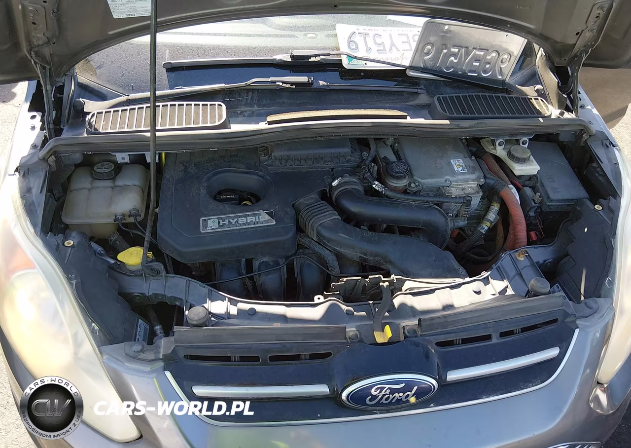 2013 Ford C-Max Hybrid Se VIN:1FADP5AU2DL536292 - 10