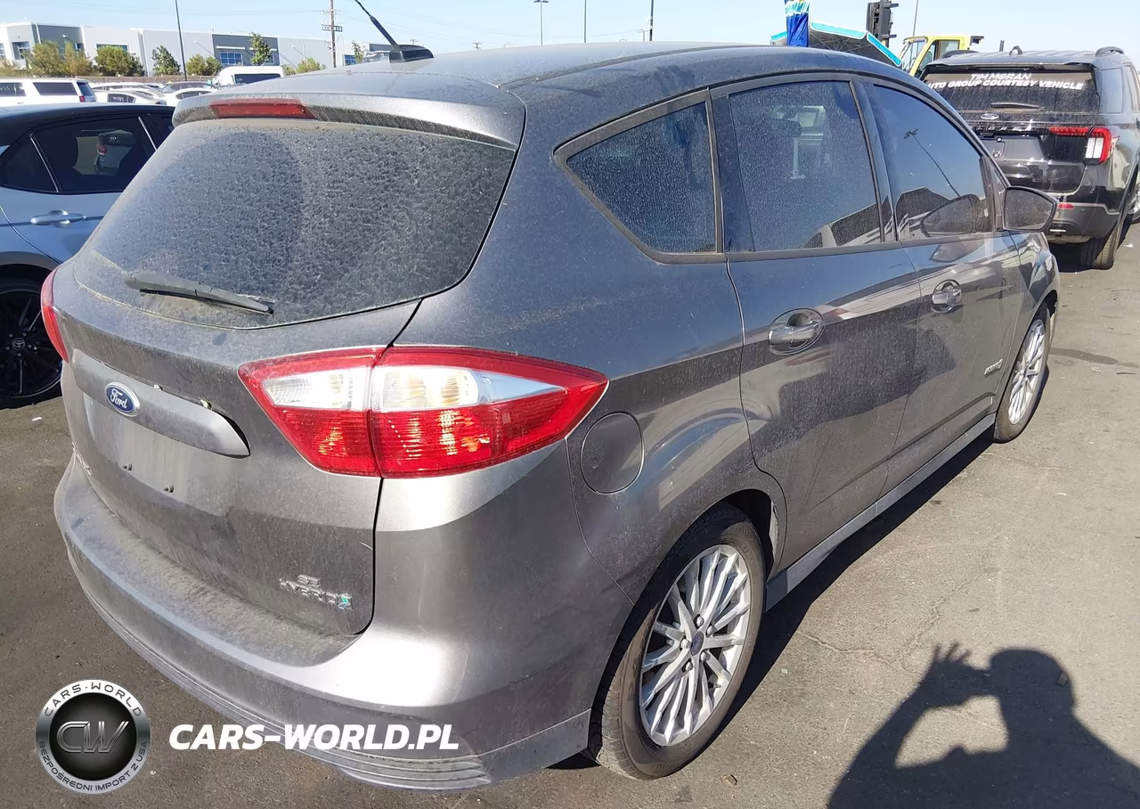 2013 Ford C-Max Hybrid Se VIN:1FADP5AU2DL536292 - 4