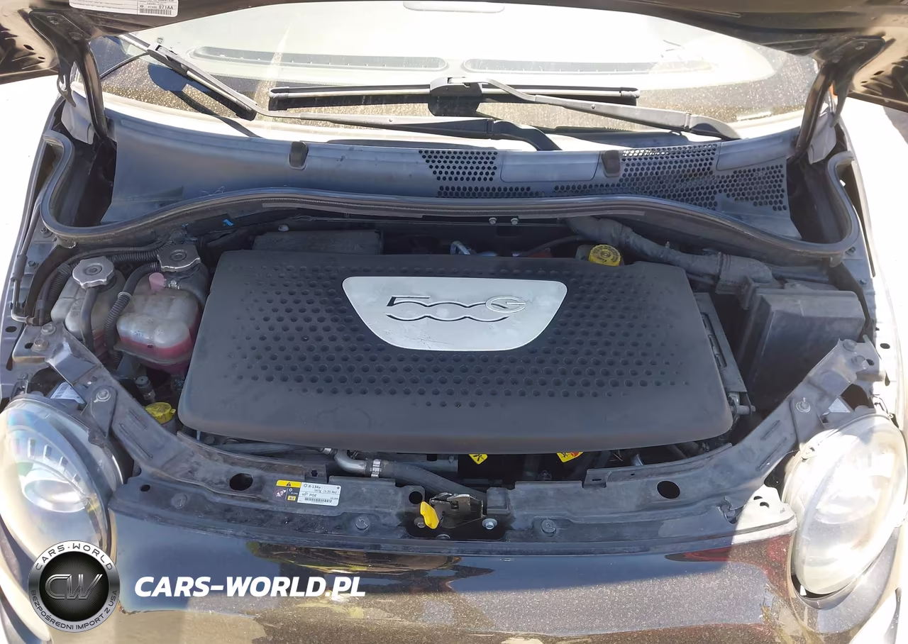 2014 Fiat 500E Battery Electric VIN:3C3CFFGE1ET189580 - 10