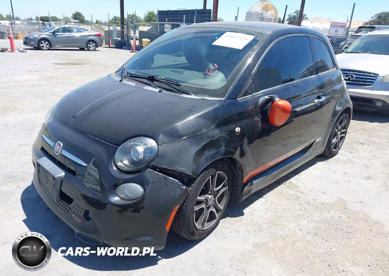 2014 Fiat 500E Battery Electric VIN:3C3CFFGE1ET189580 - 2