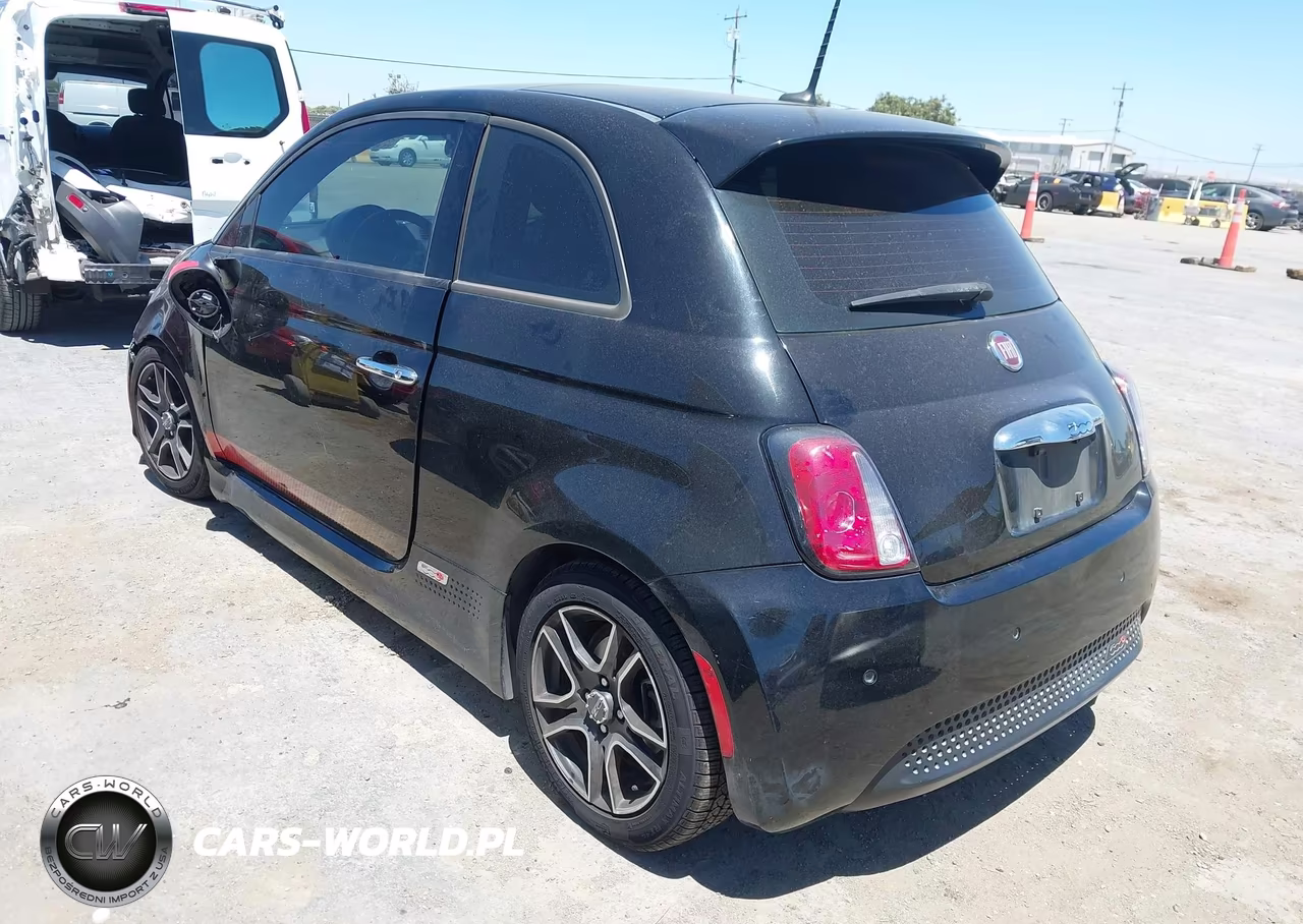 2014 Fiat 500E Battery Electric VIN:3C3CFFGE1ET189580 - 3