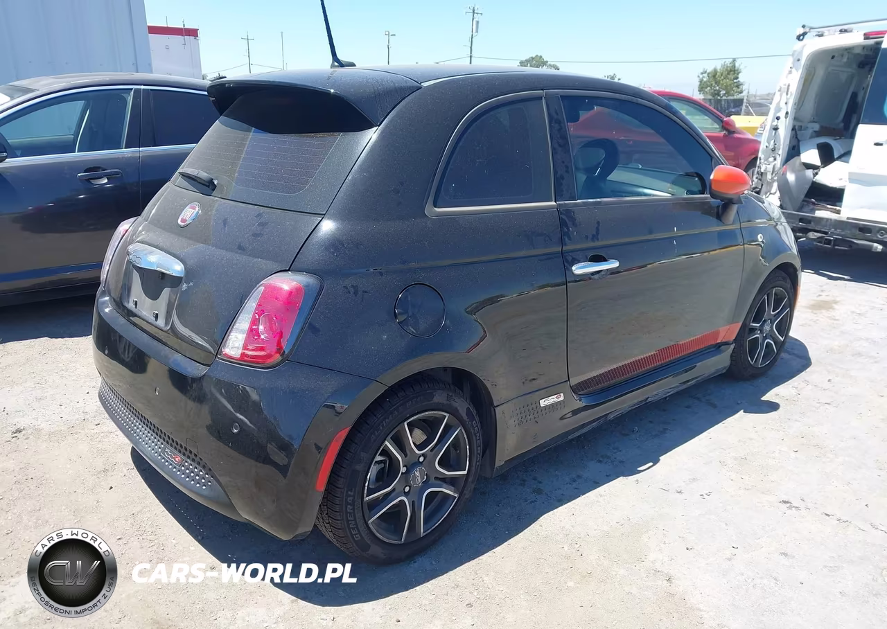 2014 Fiat 500E Battery Electric VIN:3C3CFFGE1ET189580 - 4