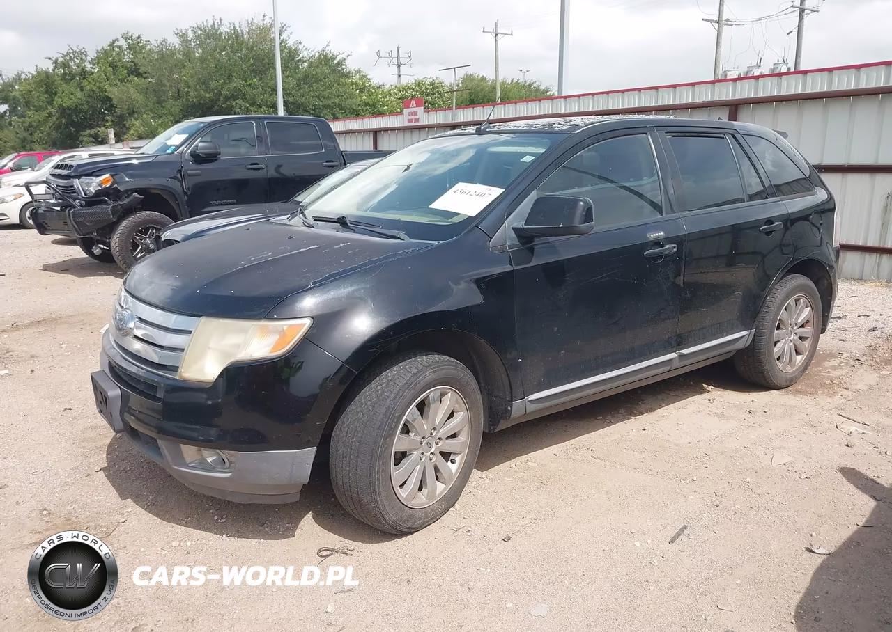 2007 Ford Edge Sel Plus VIN:2FMDK39C27BB67331 - 2
