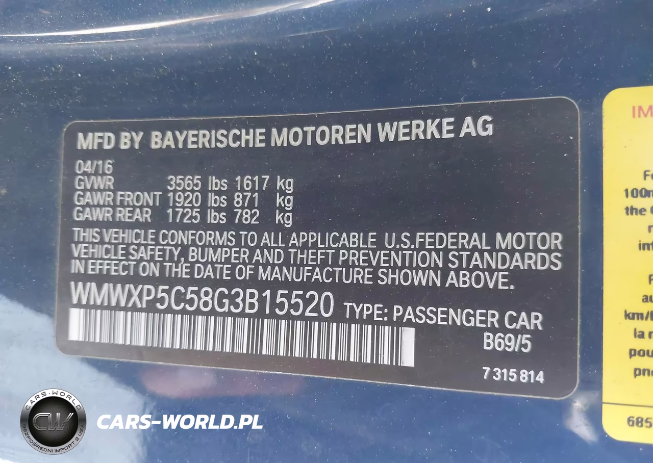 2016 Mini Hardtop Cooper VIN:WMWXP5C58G3B15520 - 9