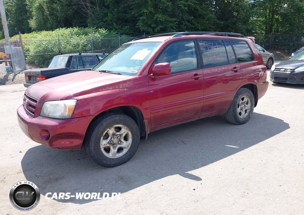 2004 Toyota Highlander VIN:JTEGD21A740078928 - 2