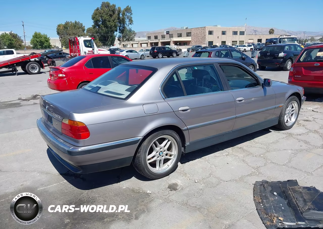 1999 BMW 740Il VIN:WBAGH8335XDP04870 - 4