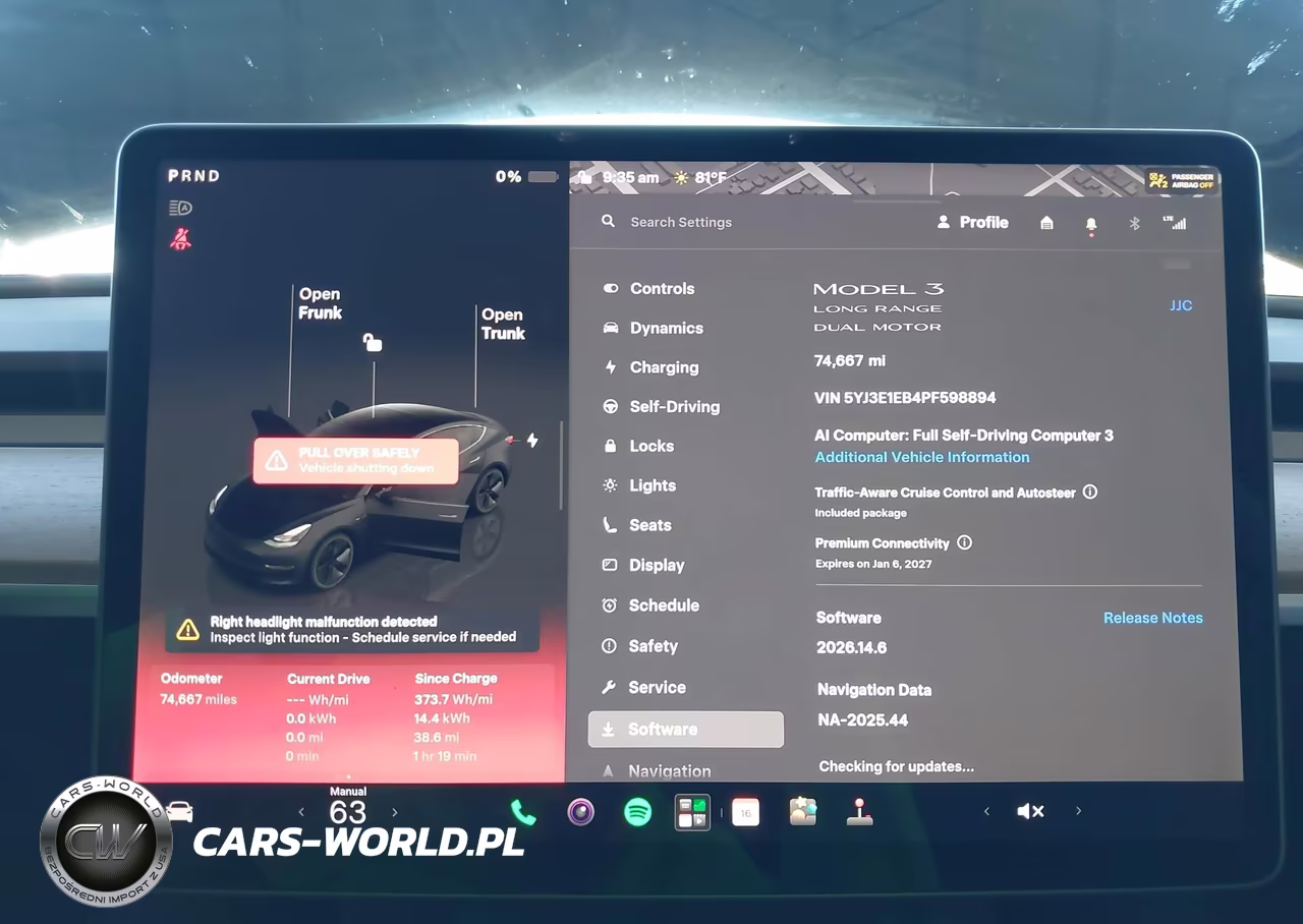 2023 Tesla Model 3 Long Range Dual Motor All-Wheel Drive VIN:5YJ3E1EB4PF598894 - 19