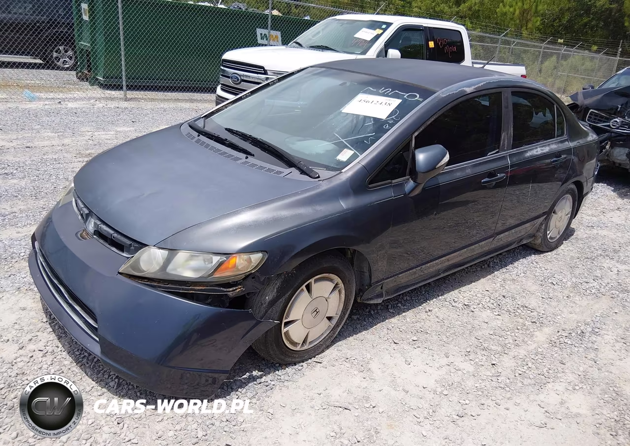 2006 Honda Civic Hybrid VIN:JHMFA36286S003645 - 2
