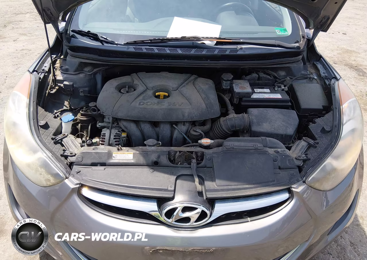 2012 Hyundai Elantra Gls VIN:5NPDH4AE6CH129119 - 10