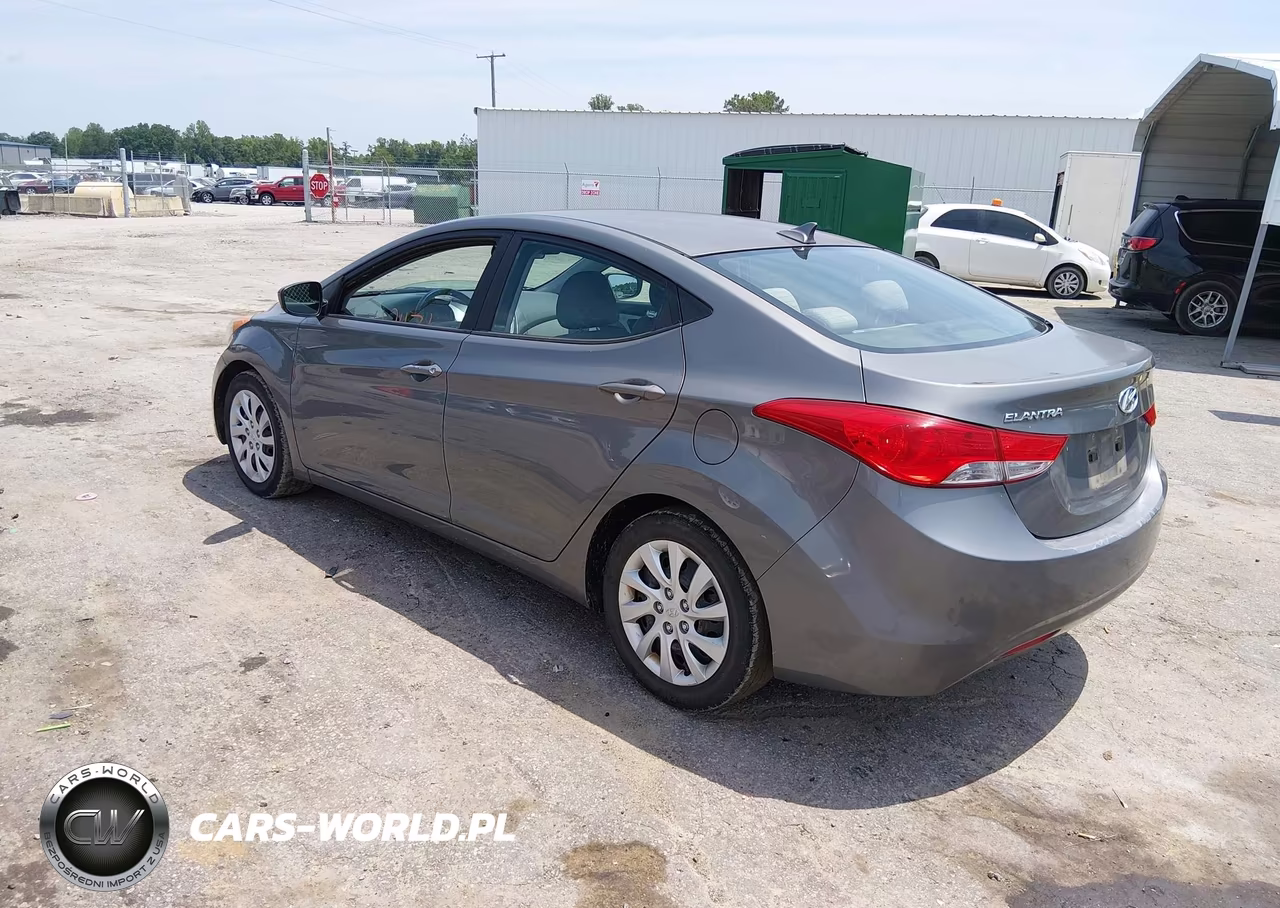2012 Hyundai Elantra Gls VIN:5NPDH4AE6CH129119 - 3